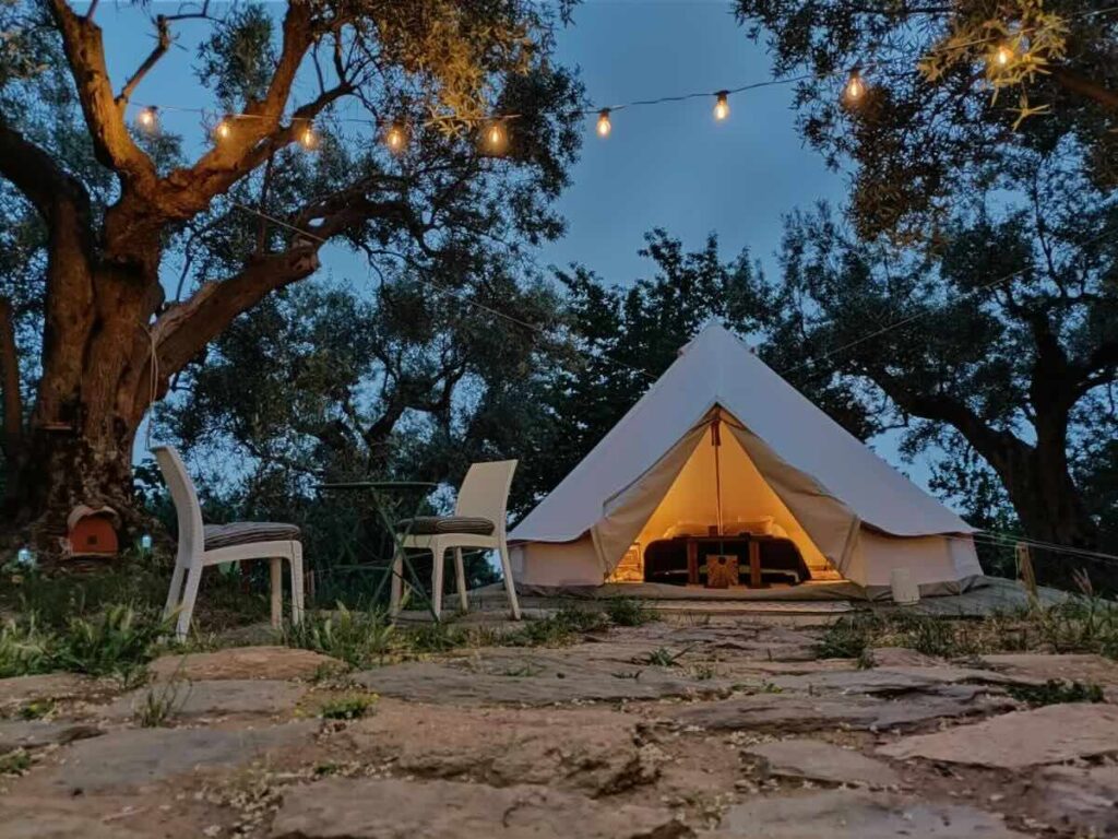 golden camp glamping falerna