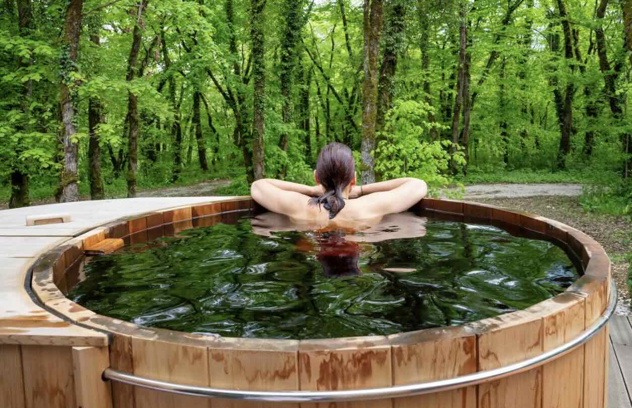 glamping toscana con jacuzzi